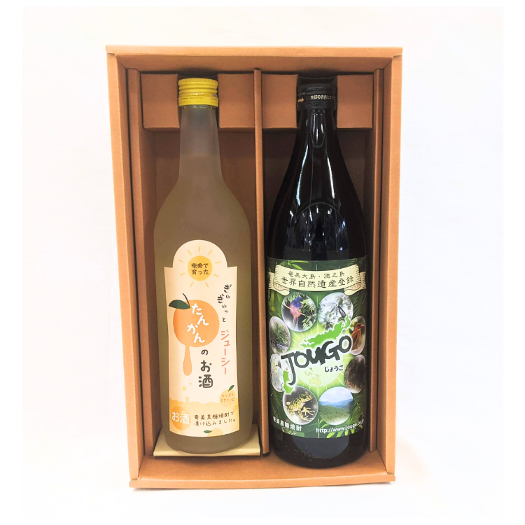 【世界自然遺産登録記念】じょうご　たんかんのお酒　セット